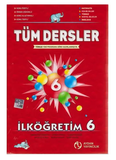 Aydan Tüm Dersler Konu Anlatımlı İlköğretim 6