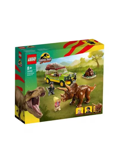 76959 Lego Jurassic World Triceratops Araması 281 parça +8 yaş