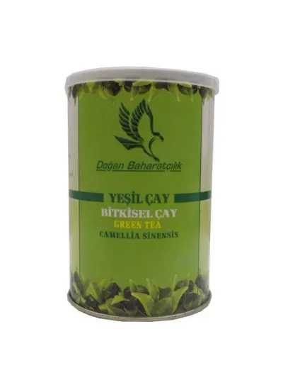 Yeşil Çay 1. Kalite Doğal İthal Çay 100 Gr Teneke Kutu