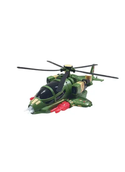 Yerde Gezen Çarp Dön Savaş Helikopteri 30 Cm - 8811-25