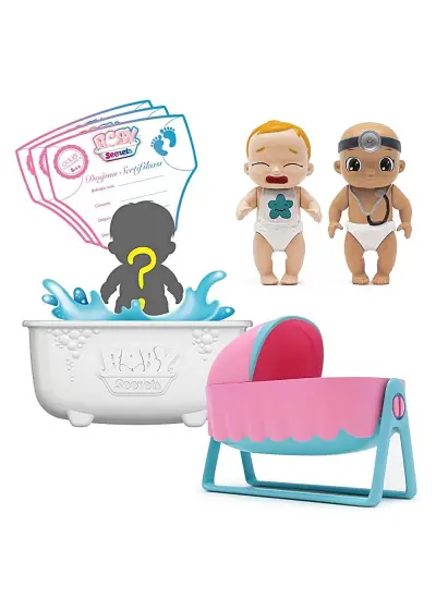 Baby Secrets Sürpriz Figür ve Bebek Arabası Seti