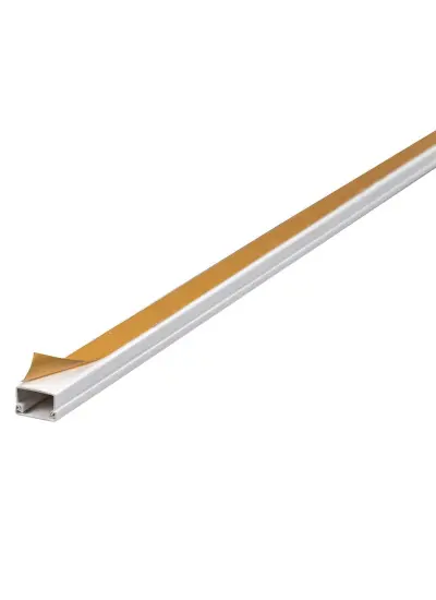 Kablo Kanalı 25x16 mm 2 Metre Yapışkan Bantlı 4 Adet