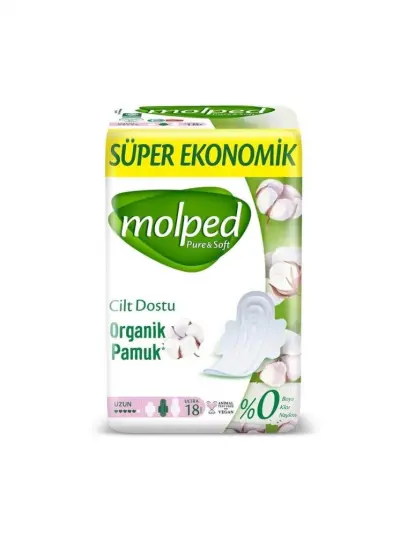 Nessiworld Molped Pure&Soft Ped Uzun Süper Eko 18 Adet