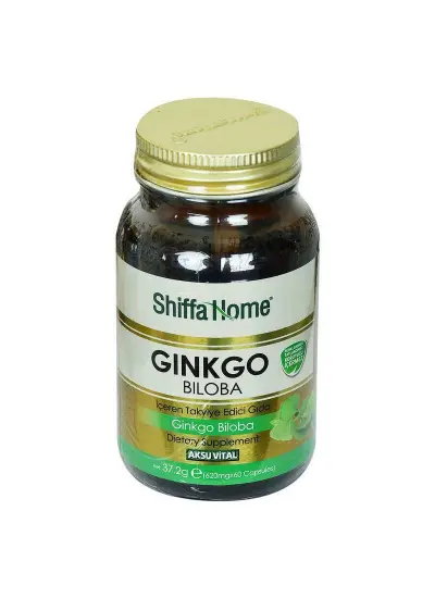 Shiffa Home Ginkgo Biloba Diyet Takviyesi 620 Mg x 60 Kapsül