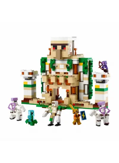 Nessiworld LEGO Minecraft Demir Golemi Kalesi 21250