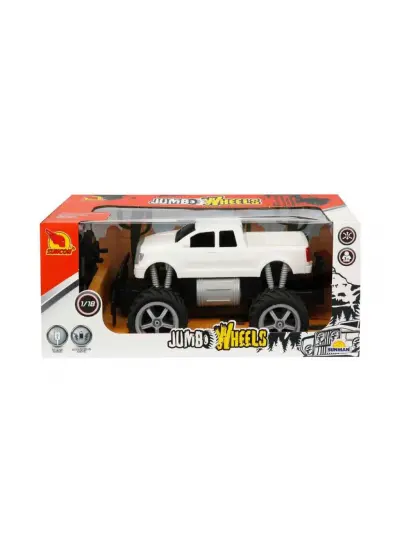 80012 1:18 Uzaktan Kumandalı Jumbo Wheels Usb Şarjlı Araba