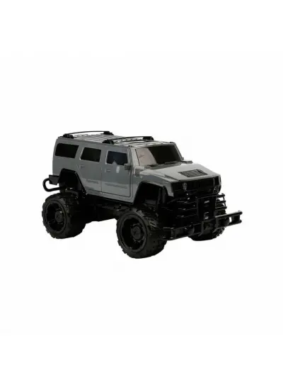 1:14 Uzaktan Kumandalı Big Foot Usb Şarjlı Hummer 34 cm. - Gri