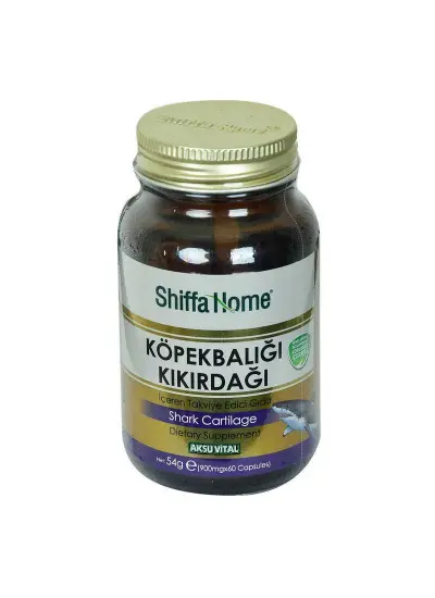 Shiffa Home Köpek Balığı Kıkırdağı Diyet Takviyesi 900 Mg x 60 Kapsül