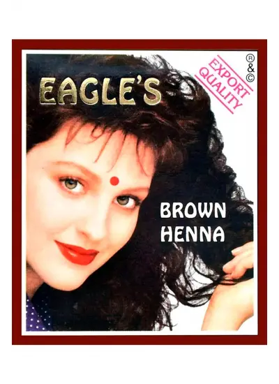 Eagles Orijinal Hint Kınası Saç Boyası Kahverengi - Brown Henna