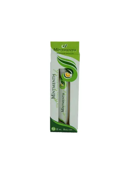 Menthol Masaj Yağı Roll On Mentol Nane Okaliptus Bitkisel Yağlar Karışımlı 15 ML