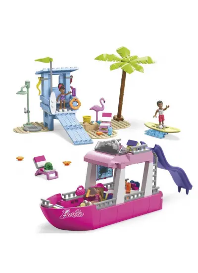 HPN79 MEGA Barbie® Malibu Rüya Teknesi™ 317 parça +6 yaş