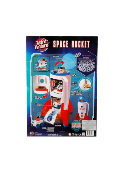 Nessiworld 106114 Astro Venture Sesli Ve Işıklı Uzay Roketi -Sunman