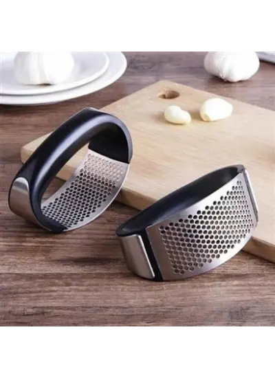 Yeni Sarımsak Ezici Paslanmaz Çelik Garlic Press