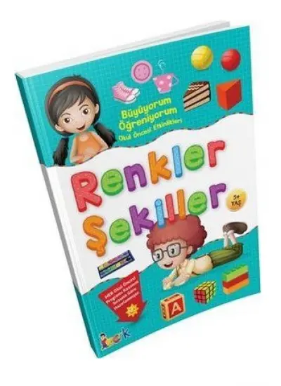 Bıcırık Renkler ve Şekiller Büyüyorum Öğreniyorum