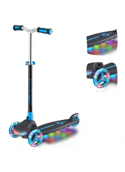 Evo 3 Tekerlekli Rainbow Blast Işıklı Scooter