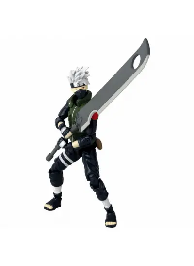 36963 Anime Heroes Naruto 6 cm Figür - Hatake Kakashi 4 Büyük Ninja Savaşı