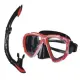 Silikon Maske Snorkel Set Tempered - 246-55