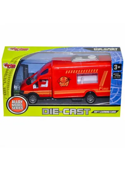 XFD889-289 Kutulu Çek Bırak Die-Cast Kurtarma Araçları - Vardem Oyuncak