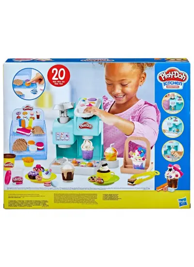 F5836 Play-Doh Süper Renkli Kafe Oyun Seti +3 yaş