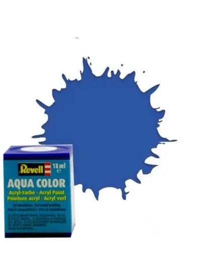 NessiWorld Aqua Color Blue - Mat Boya- 18 ml