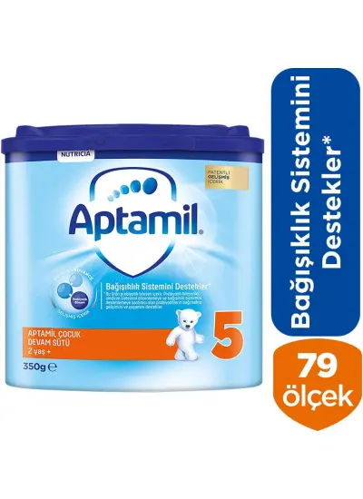 Aptamil Çocuk Devam Sütü Maması No5 2 Yaş+ 350 Gr