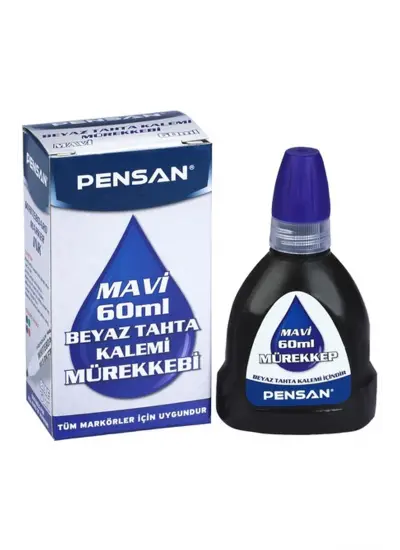 Pensan 4004 Mavi Tahta Kalem Mürekkebi 60Ml