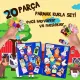 2 Set - 20 Parça  Evcil Hayvanlar ve Meslekler Parmak Kukla