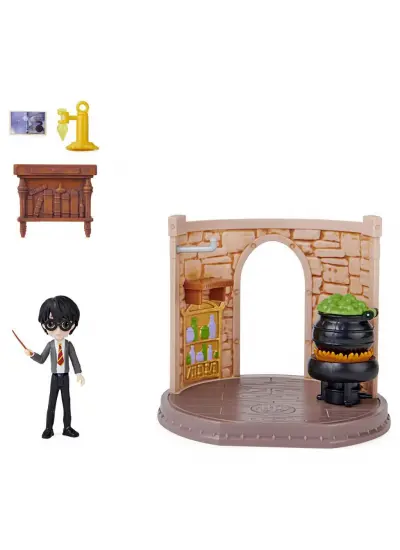 6061847 İksir Dersi ve Harry Potter Figür - Magical Minis, Harry Potter, +5 yaş