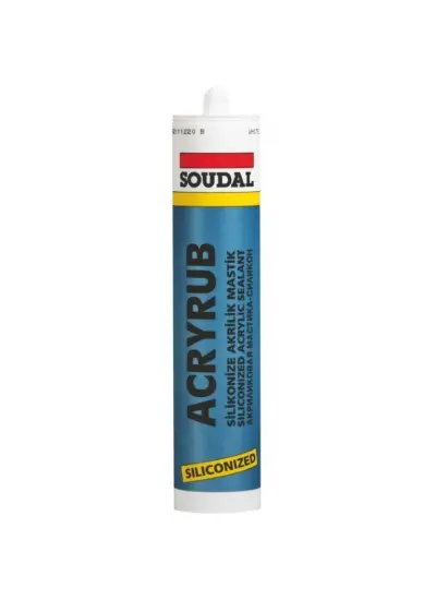 Soudal Acryrub Silikonize Mastik 310 ml Bronz