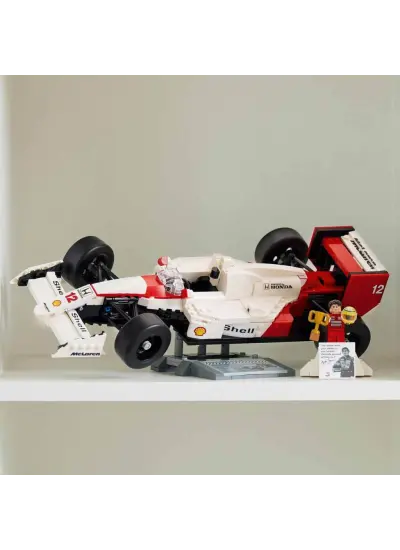 Nessiworld LEGO Icons McLaren MP4/4 ve Ayrton Senna 10330