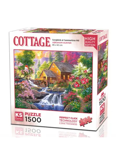 Nessiworld KS Games Songbirds at Summertime Mill Puzzle 1500 Parça 22027