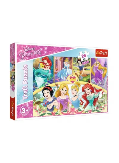 PUZZLE-14294 Princess 24 Parça Maxi Çocuk Puzzle