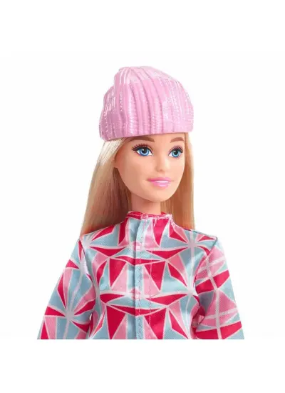 NessiWorld Barbie Snowboard Sporcusu Bebek HCN32NessiWorld