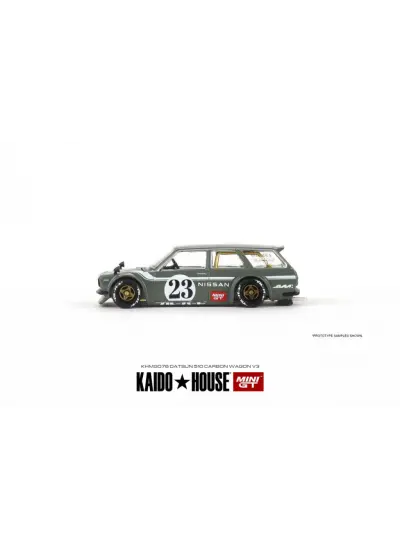 Mini GT 1/64 Datsun Kaido 510 Wagon Carbon Fiber