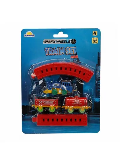 2559 Maxx Wheels Mini Tren Seti 11 Parça -Sunman