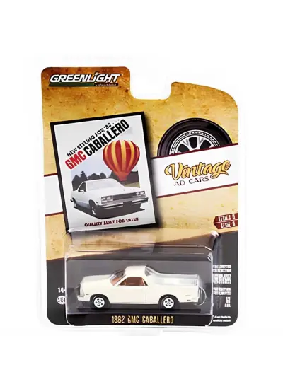 NessiWorld Greenlight 1/64 1982 GMC Caballero