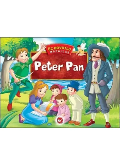 Üç Boyutlu Masallar - Peter Pan (Ciltli)  (4022)