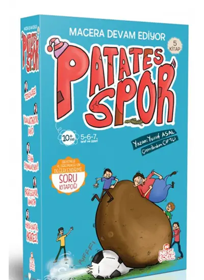 Patates Spor 2.Set 5 Kitap