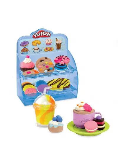 F5836 Play-Doh Süper Renkli Kafe Oyun Seti +3 yaş