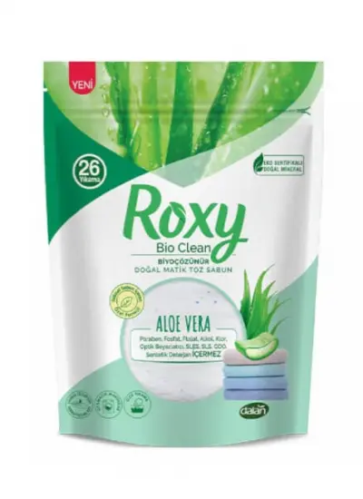 Nessiworld Roxy Bio Clean Doğal Matik Toz Sabun Aloe Vera 800 Gr