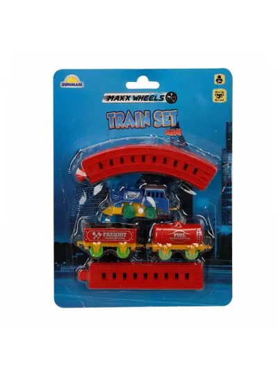 2559 Maxx Wheels Mini Tren Seti 11 Parça -Sunman