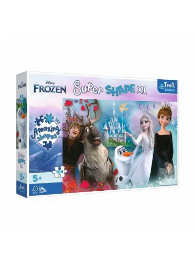 PUZZLE-50017 Frozen 104 Parça XL  Çocuk Puzzle