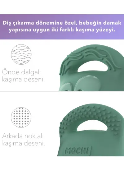 Mochi Diş Kaşıyıcı Yeşil