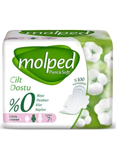 Nessiworld Molped Pure&Soft Uzun Ped 7 Adet