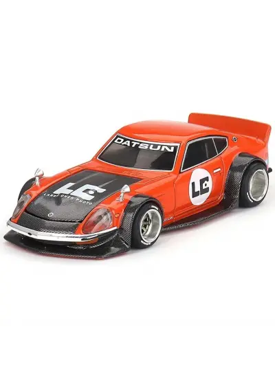 Nessiworld Mini Gt 1:64 Nissan Fairlady Z Kaido GT 'ORANGE BANG' Larry Chen V1