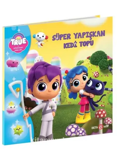 NessiWorld True ve Gökkuşağı Krallığı Süper Yapışkan Kedi Topu