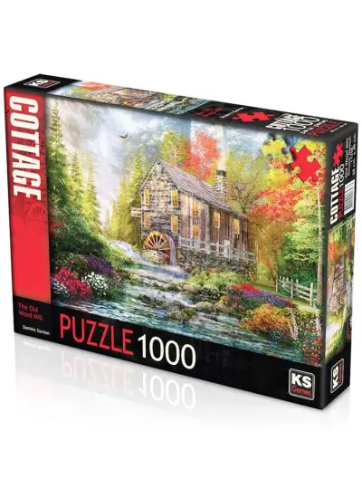 Nessiworld 1000 Parça The Old Wood Mill Puzzle