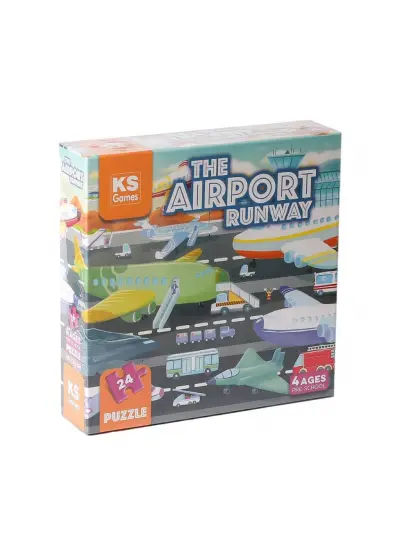 Nessiworld PRS 32707 The Airport runway Pre School Puzzle -KSPuzzle