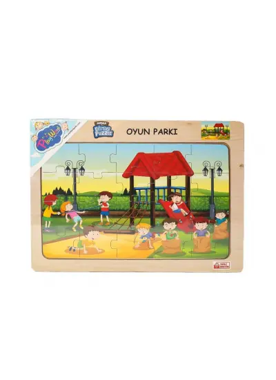 NessiWorld ONY-175-176-177-178 AHŞAP EĞİTİCİ PUZZLE OYUN PARKI