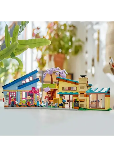 LEGO Friends Olly ve Paisley'nin Aile Evleri 42620